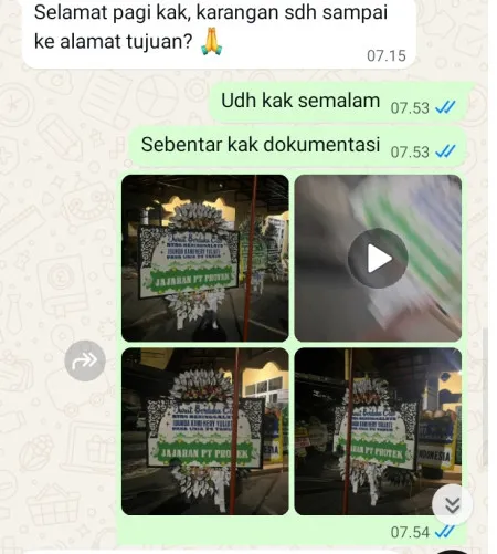 Pengiriman Papan Bunga Selamat Kepatihan Tirtoyudo