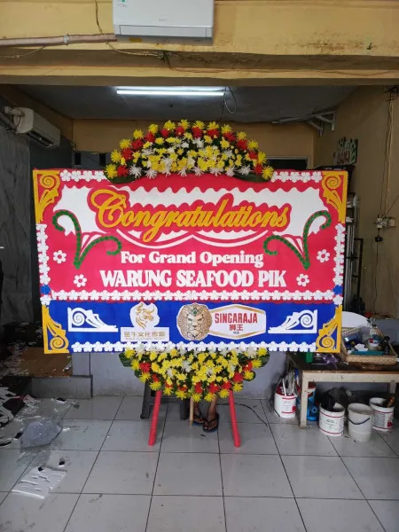 Papan Bunga Ucapan Selamat Kepatihan Tirtoyudo
